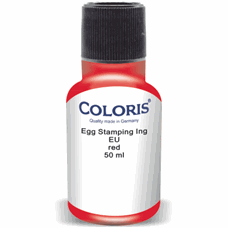 Barva COLORIS vajíčka červená, 50ml