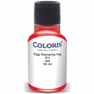 Barva COLORIS vajíčka červená, 50ml